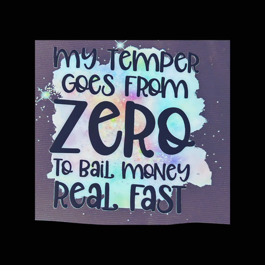 My Temper UV DTF - 2 Styles