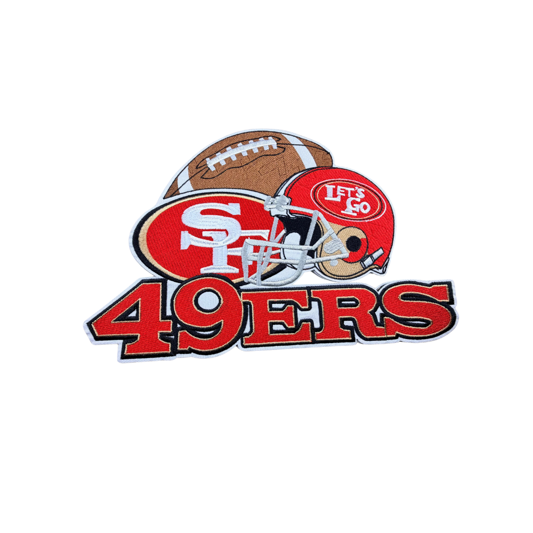 SF 49ers Football Large Patch