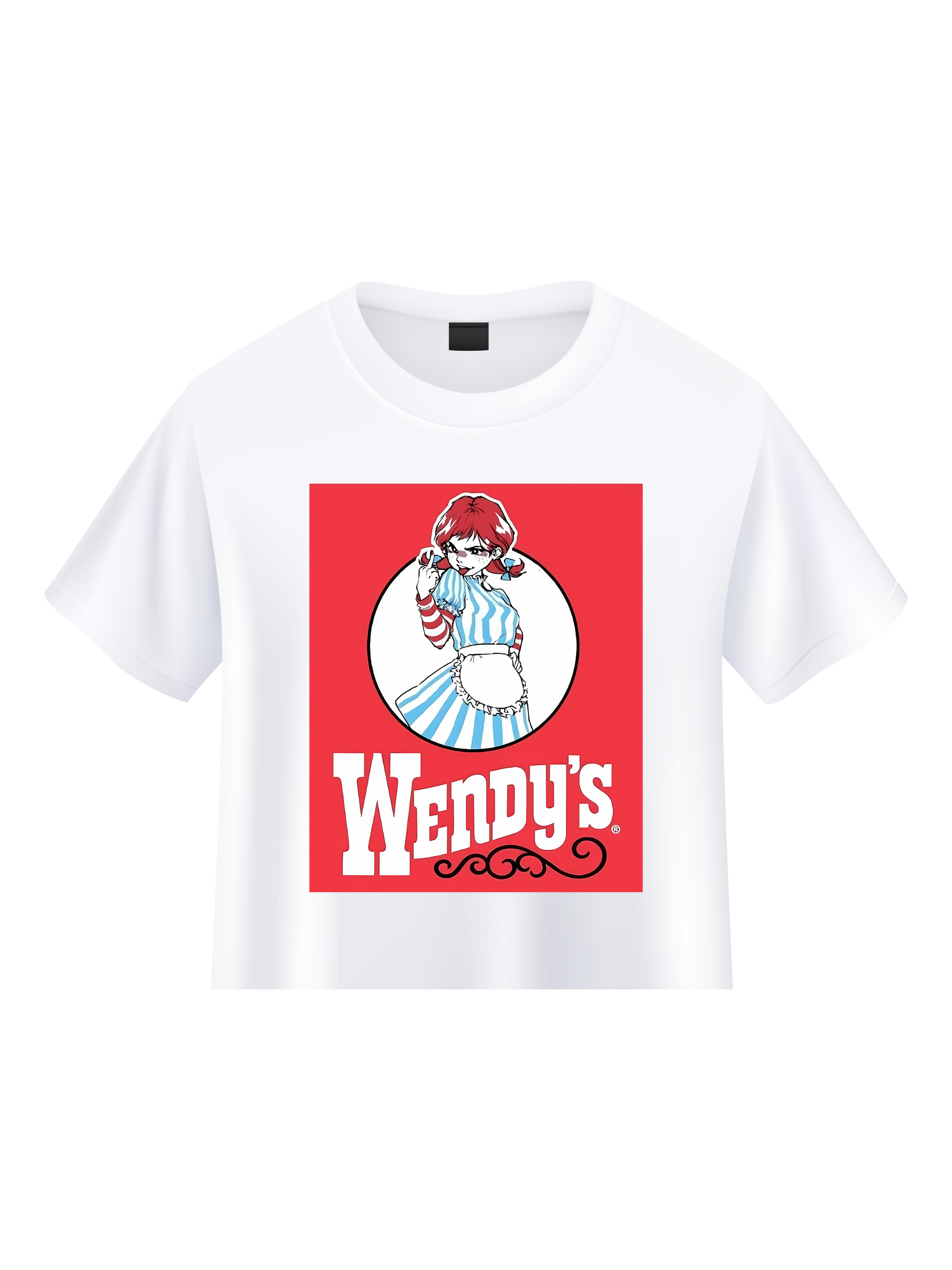 It's Not Wendy's Crop Tee