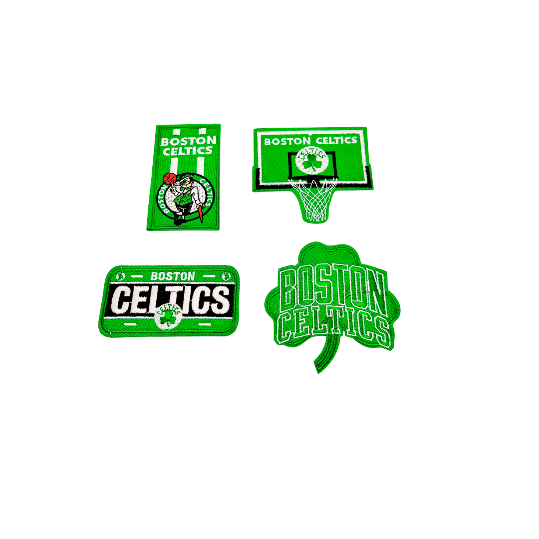 Boston Celtics Basketball Patches