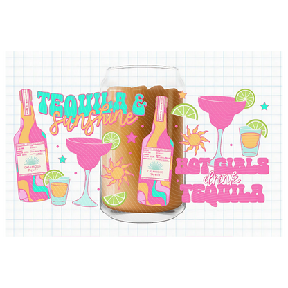 Hot Girl Tequila UV DTF