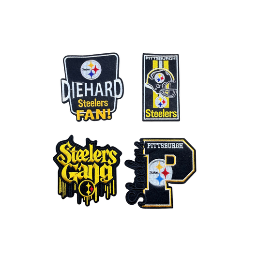 Steeler Football Small Patches