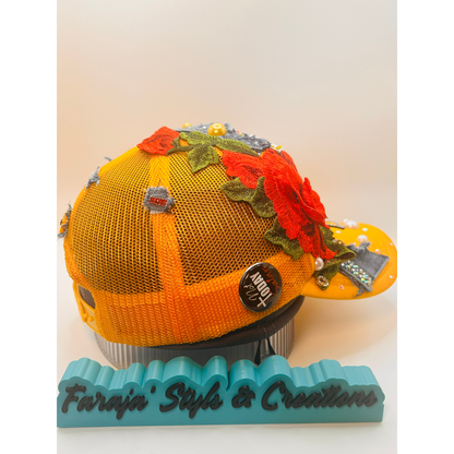 Design Your FAITH Based Trucker Junk Hat | Rhinestones • Patches • Pearls • Charms