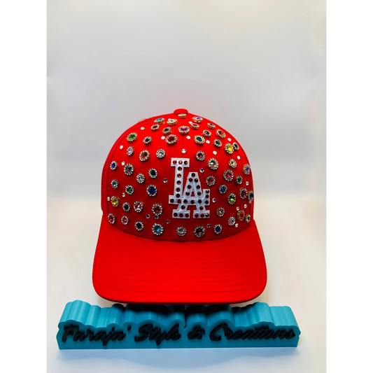 LA Rhinestone Trucker Hats | Bling Streetwear Style