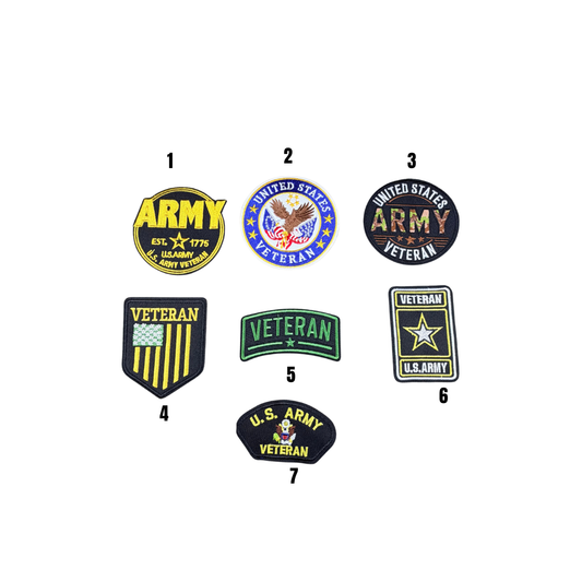 Army Veteran Small Patches