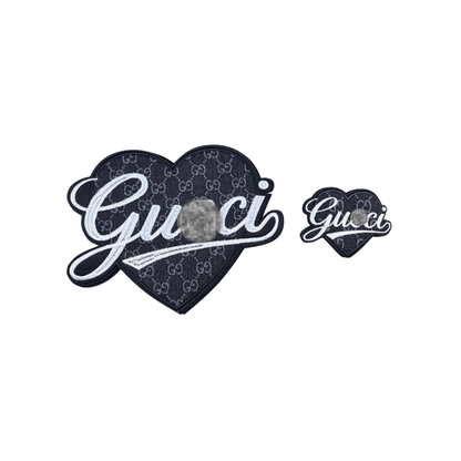G Denim Hearts Patch Collection