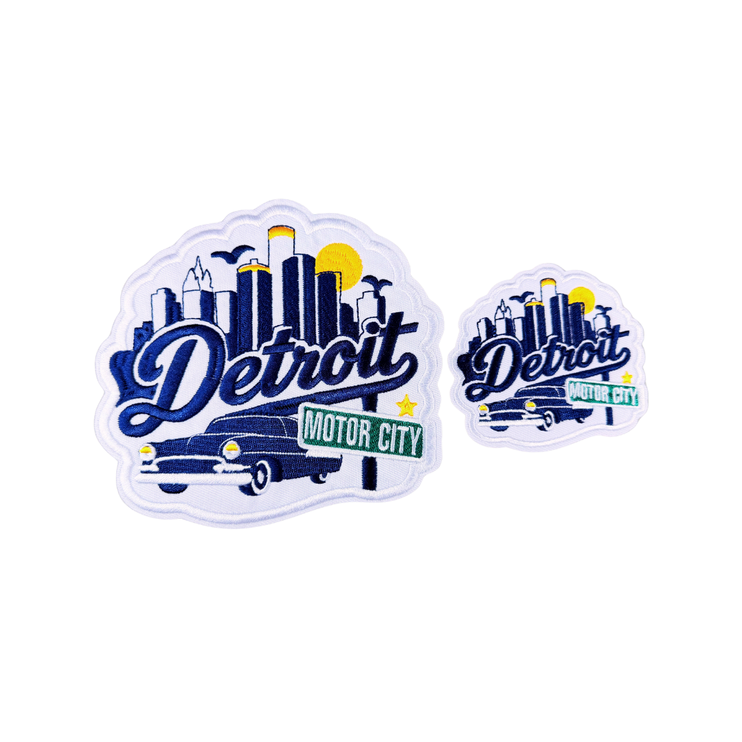 Detroit City Medium Patches