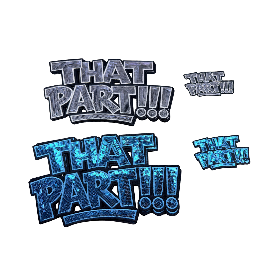 That Part Statement Sequin Patches