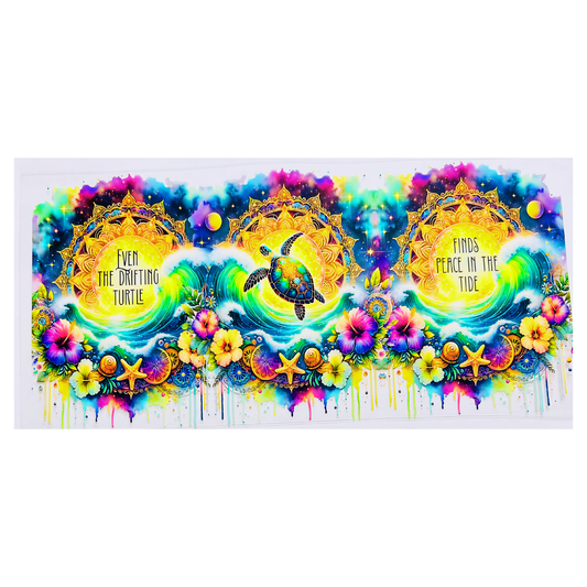 Turtle Vibes UV DTF