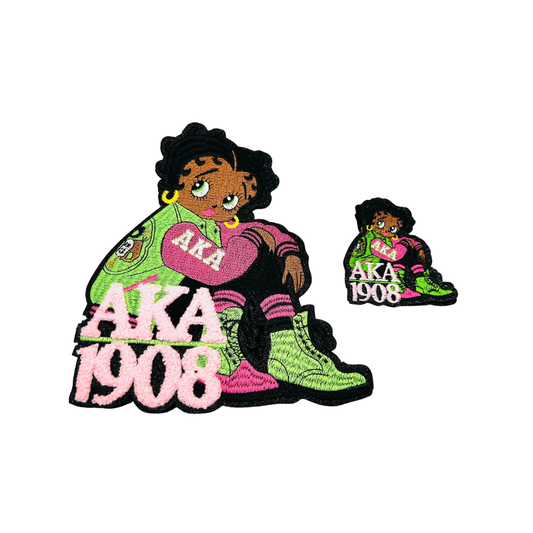 Betty AKA Pink and Green Patches