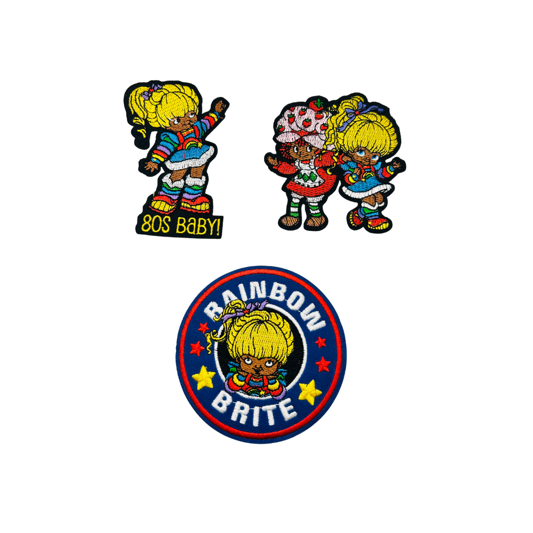 Urban Rainbow Brite Cartoon Character Small Patches