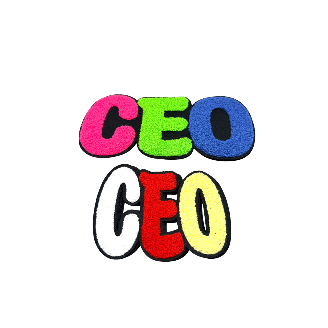 CEO Chenille Patches