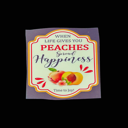 When Life Gives You Fruit Positive Quotes UV DTF - 3 Styles