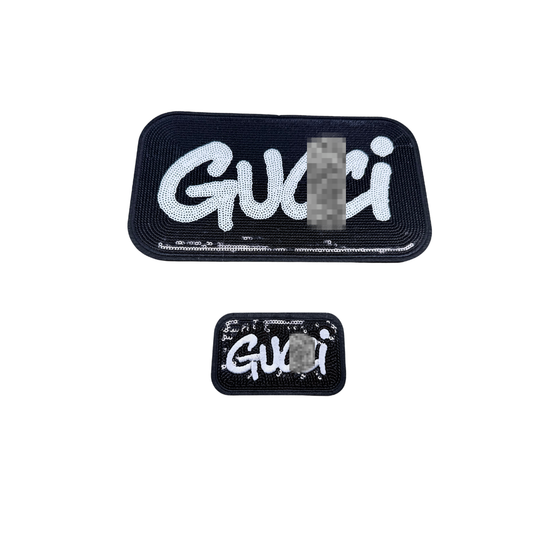G Designer Inspired Sequin Patches