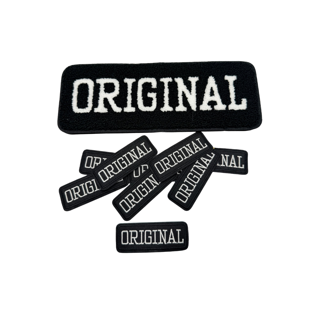 Original Chenille Patches - 3 Colors
