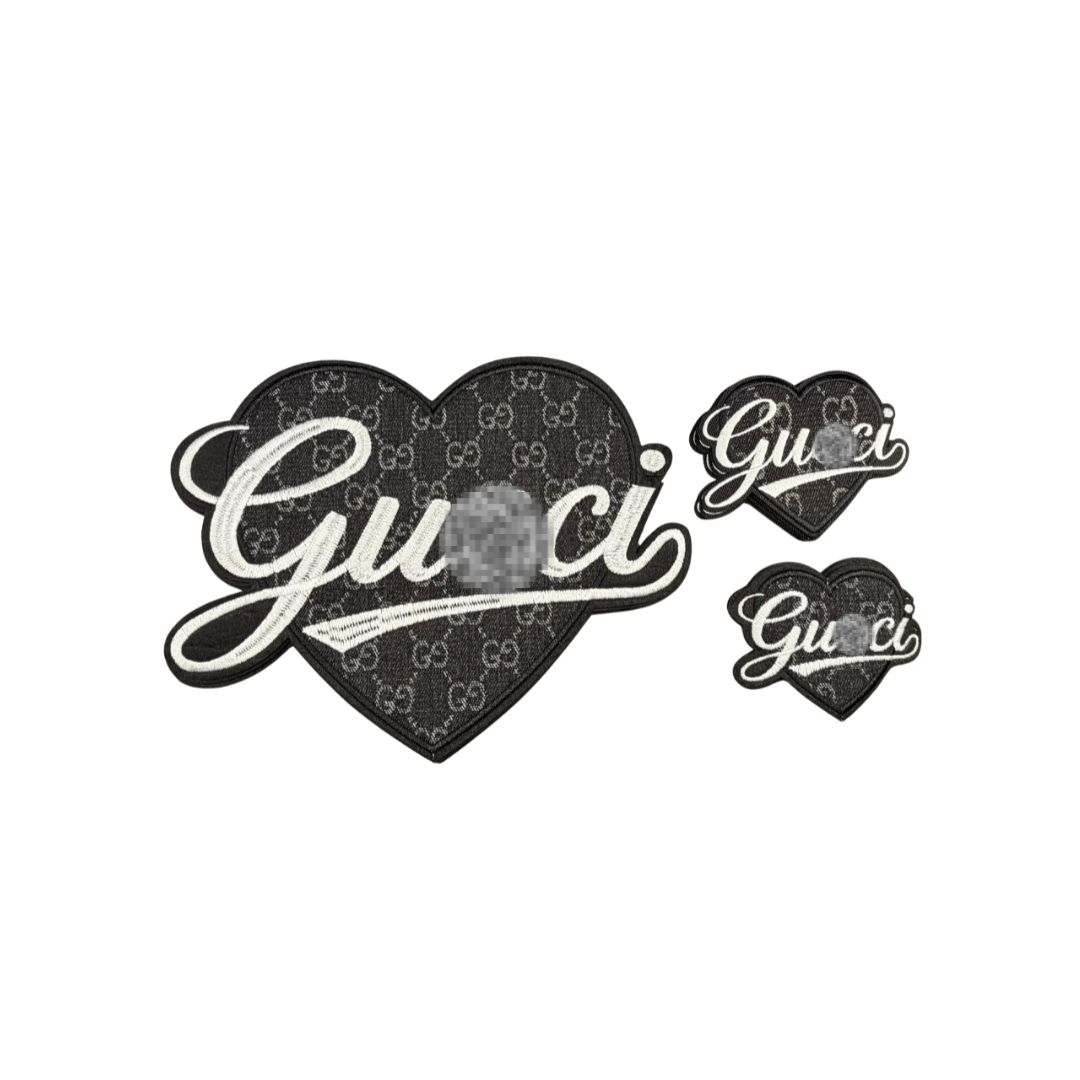 G Denim Hearts Patch Collection