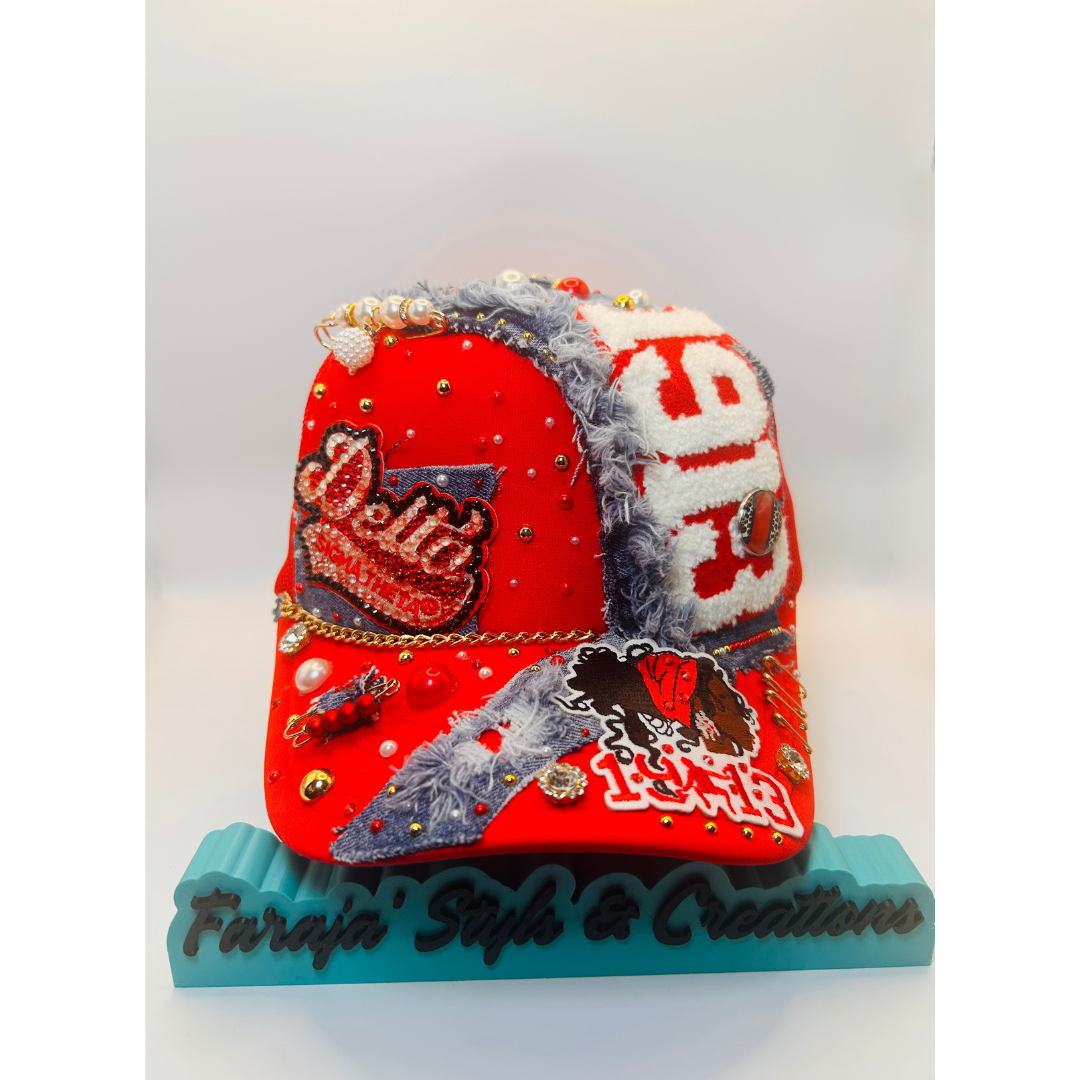 Design Your Custom Delta Sorority Trucker Junk Hat | Rhinestones, Patches & Pearls | Greek Life Fashion Cap
