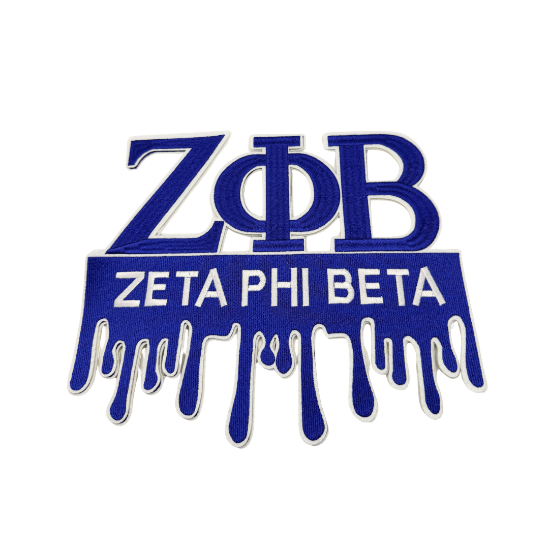 Zeta Inspired Drip  Large Patch