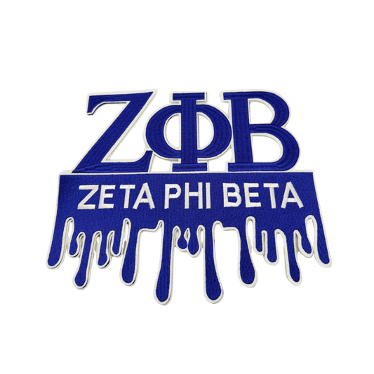 Zeta Inspired Drip  Large Patch