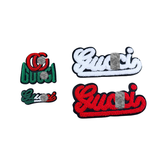 G Designer Inspired Chenille Collection Patches