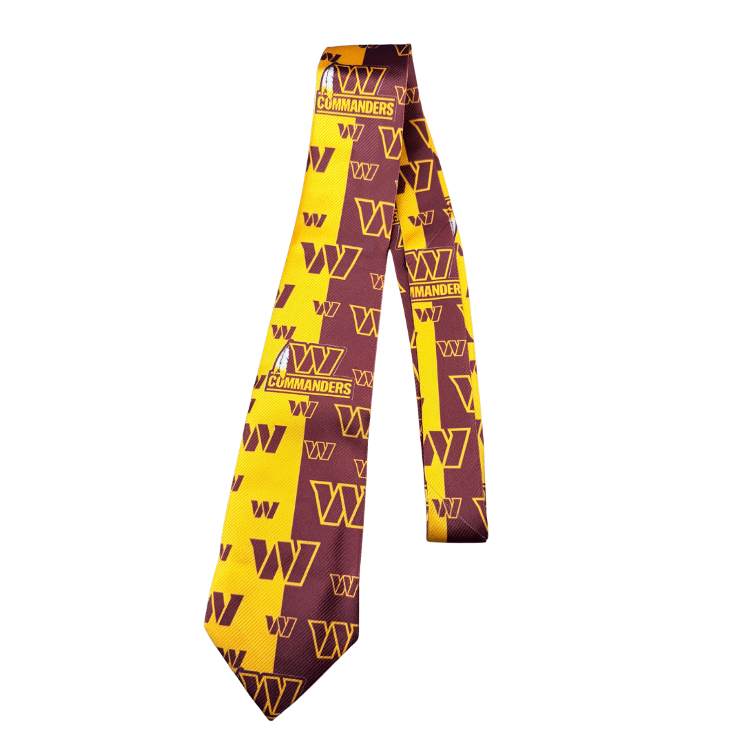 Custom NFL/ NBA Team Junk Tie or DIY NFL/NBA Tie  – Bling Football Tie with Pearls, Patches & Rhinestones
