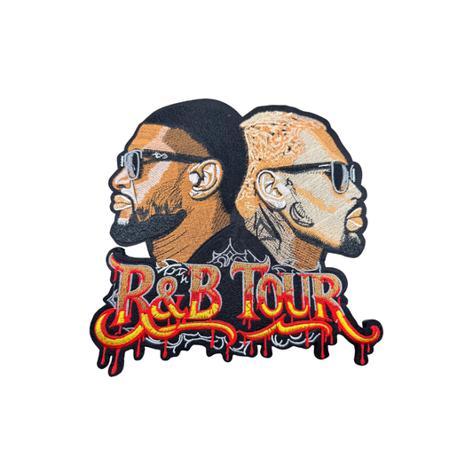 Chris Brown & Usher Raymond R&B Tour Large Patch