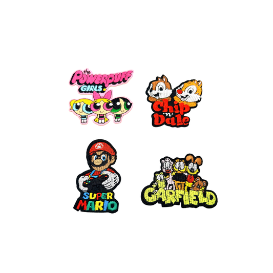 Cartoon Character Small Patches