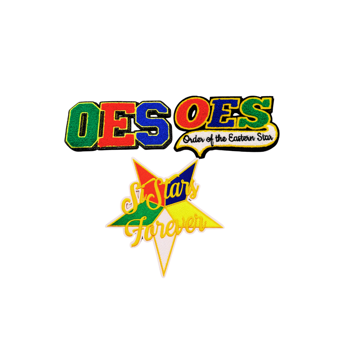 OES Sorority  Medium Patches