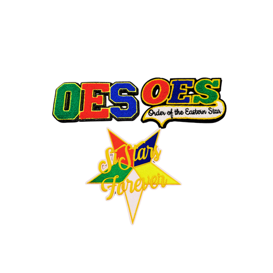 OES Sorority  Medium Patches