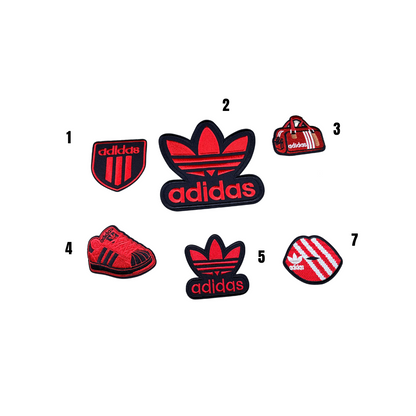 Adidas Inspired Red & Black Patch Collection