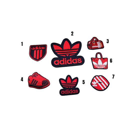 Adidas Inspired Red & Black Patch Collection