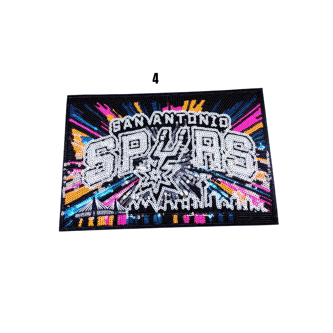 San Antonio SPURS Basketball MLarge Patches