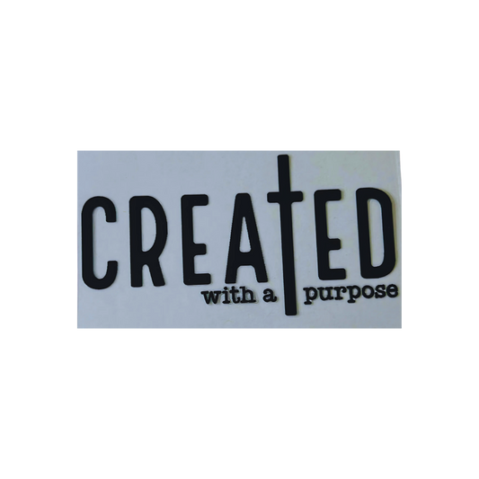 Created with a Purpose UV DTF