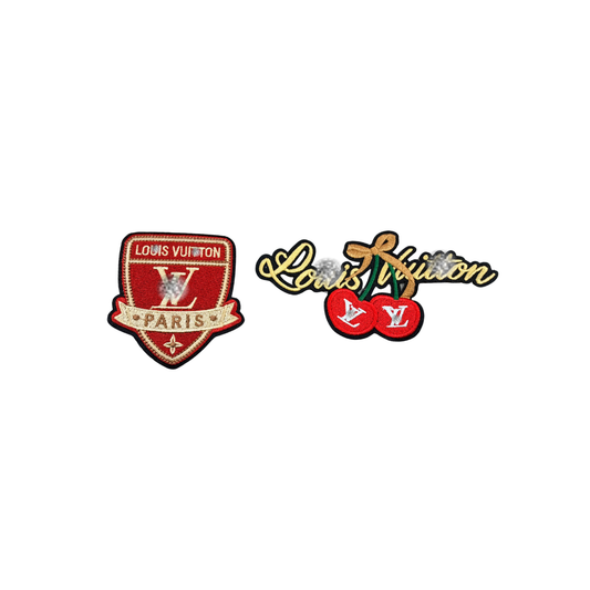 Lou** V Designer Inspired Small Patches -1