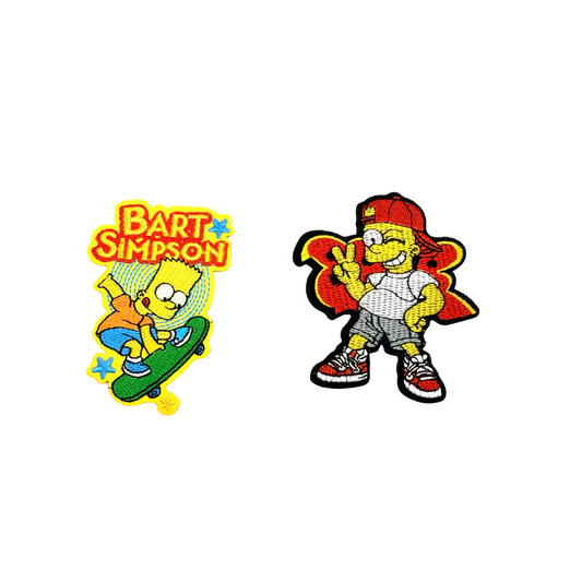 Bart Simpson Cartoon Character Small Patches