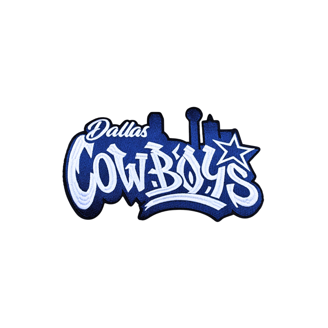 Dallas Cowboys Skyline Football Large Patch