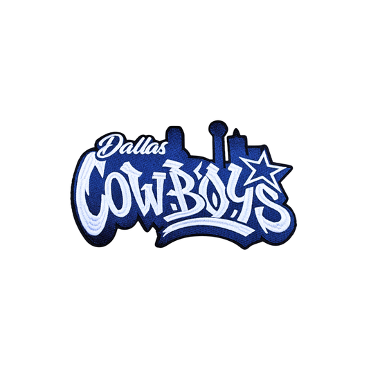 Dallas Cowboys Skyline Football Large Patch