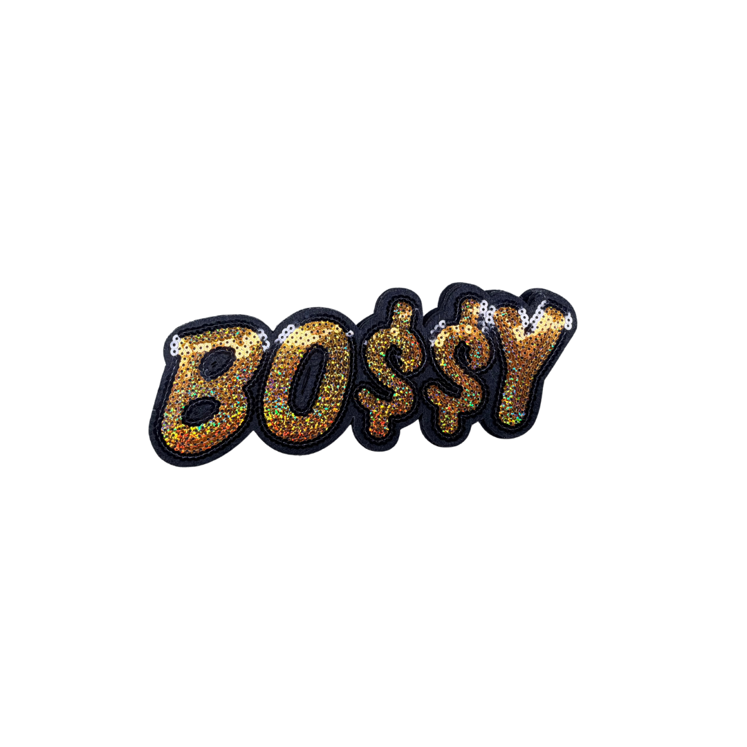 Bossy Sequin Large Patch
