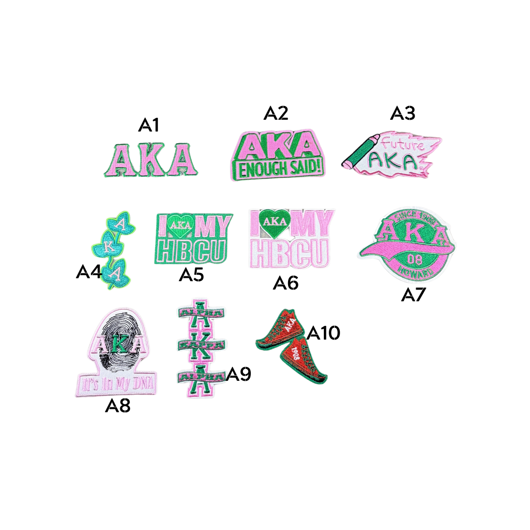 AKA Pink and Green Small Patches -2