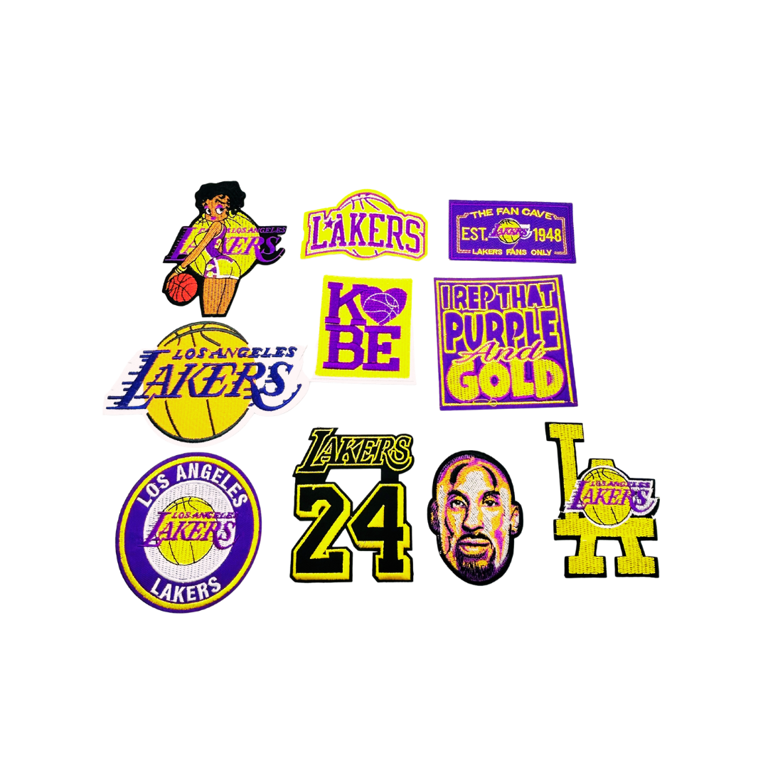 LA Lakers Basketball Patches