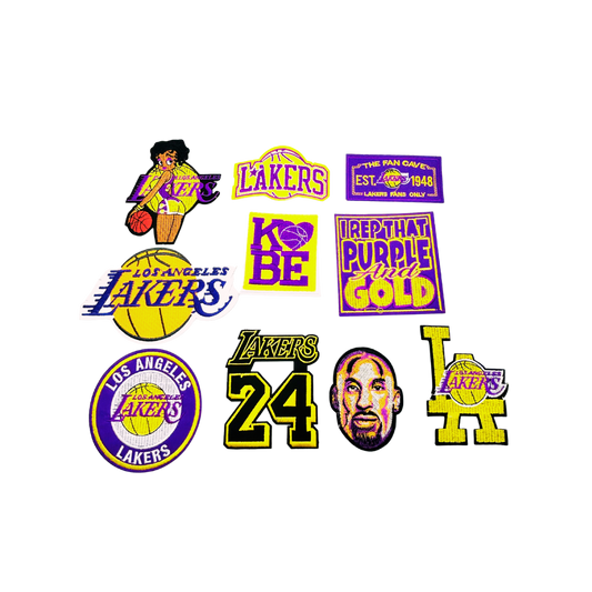 LA Lakers Basketball Patches