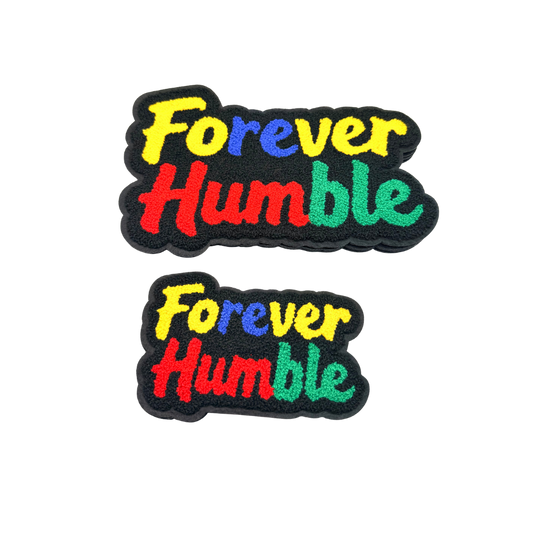 Forever Humble Chenille Patches