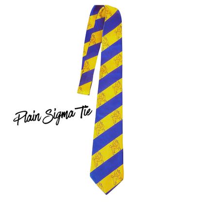 Sigma Gamma Rho Premade Junk Tie – Bling Sorority Statement Tie | Ready to Ship