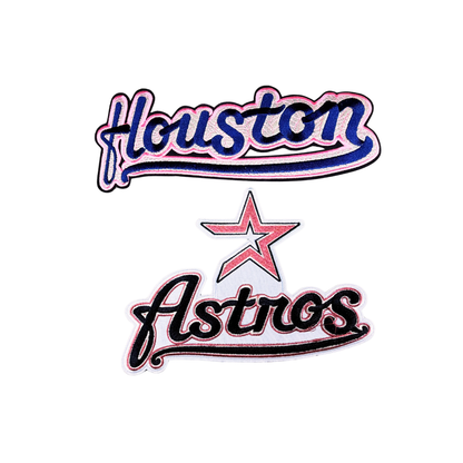 Houston Astros Baseball Large Patches