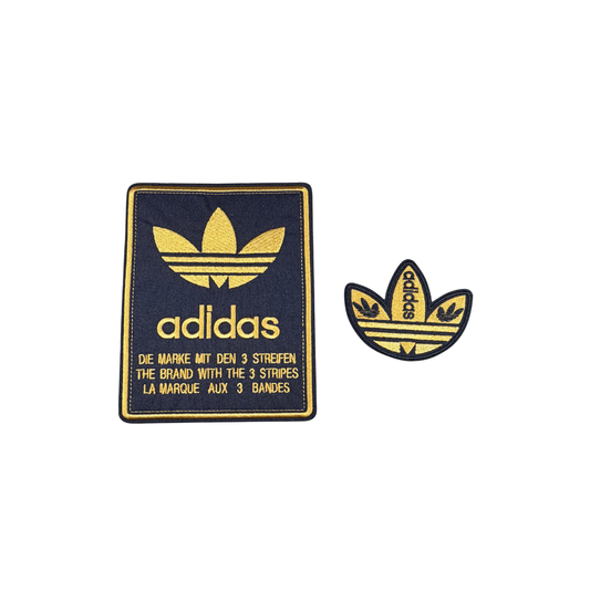 Adidas Inspired Golden Patches