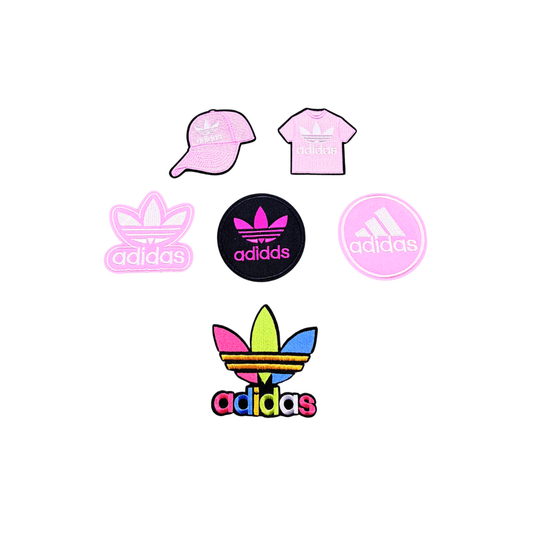 Adidas Inspired Pink Small Patches