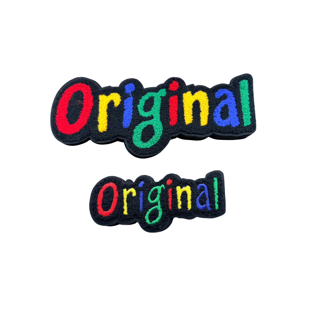Original Chenille Patches - 3 Colors