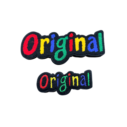 Original Chenille Patches - 3 Colors