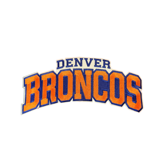 Denver Broncos Football Large Patch