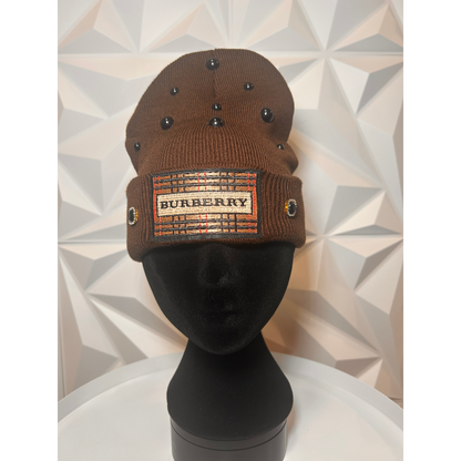 Adult & Kids Custom Junk Beanie with Patches, Rhinestones, Pearls & Denim Add-Ons